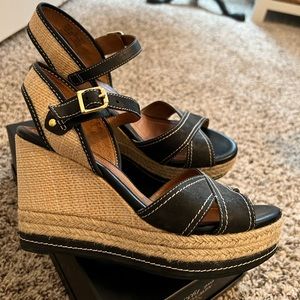 Clarks Platform Wedge Espadrilles